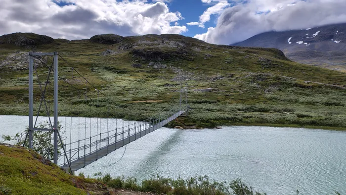 Alesjaure Brücke