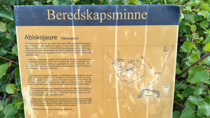 "Bereitschaftserinnerung" an die Zeit der schwedischen Bereitschaftsjahre (beredskapstid) während des Zweiten Weltkriegs
